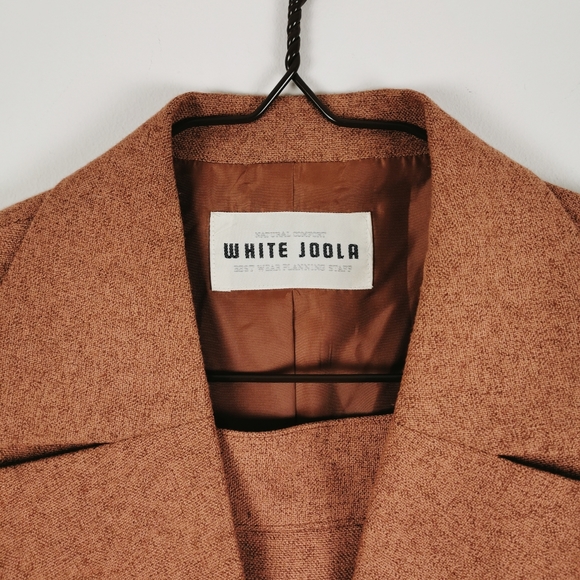 Vintage Rust Tweed White Joola Blazer & Skirt Set - Picture 2 of 10